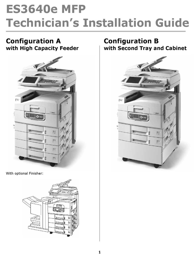 Oki ES3640eMFP installation guide