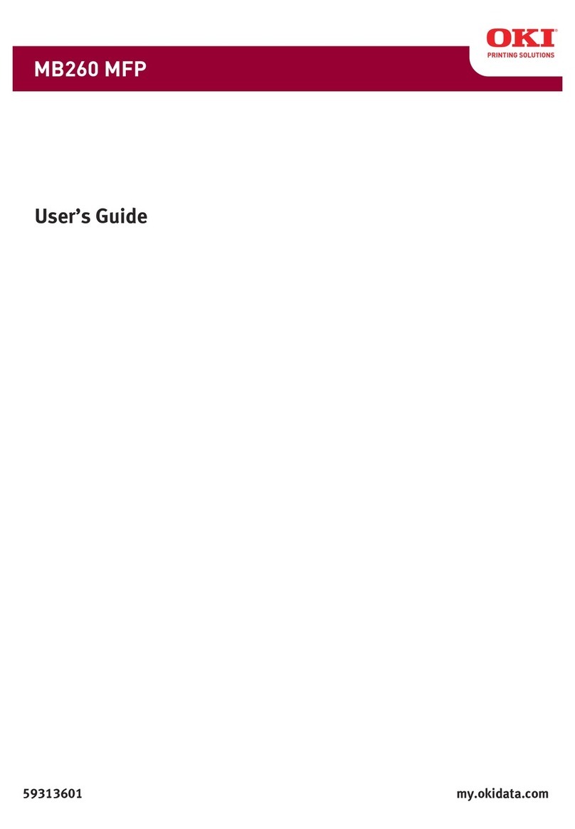 Oki MB260 MFP user guide