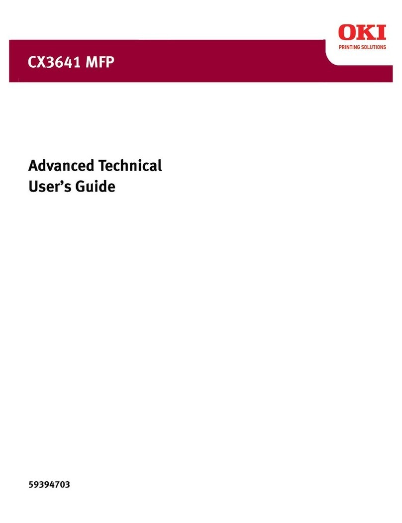 Oki CX3641 MFP Manual