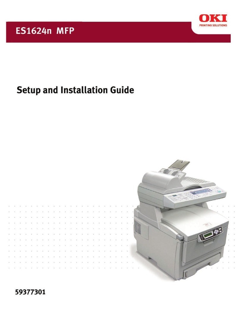 Oki ES 1624n MFP Operating and safety instructions