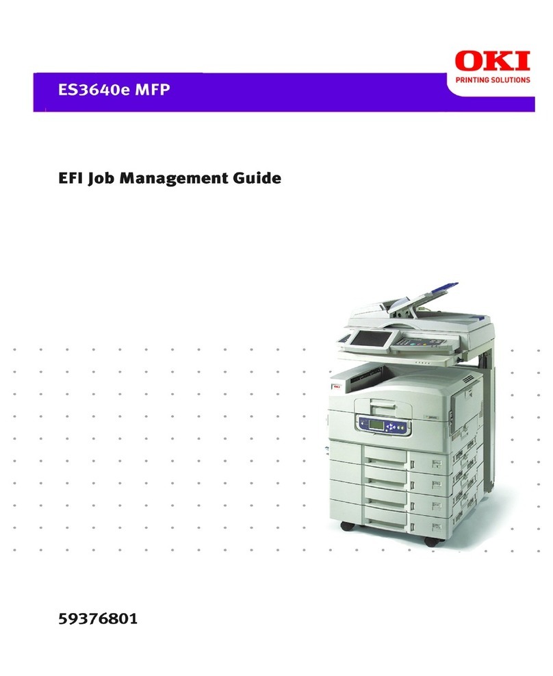 Oki ES3640eMFP Programming manual Oki ES3640eMFP Programming manual