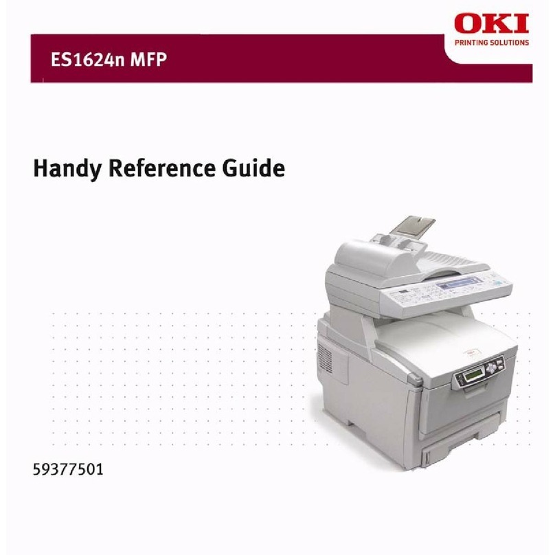Oki ES 1624n MFP Service manual