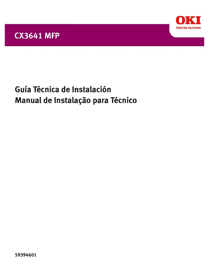 Oki CX3641 MFP User manual