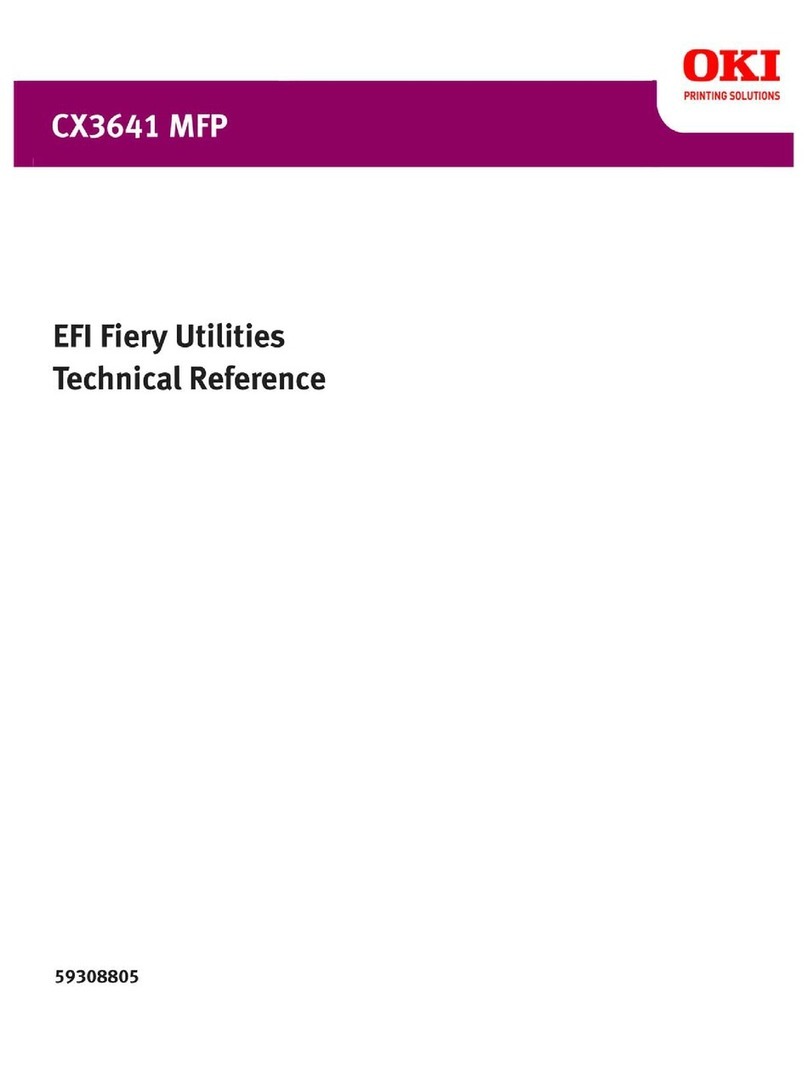 Oki CX3641 MFP Use and care manual