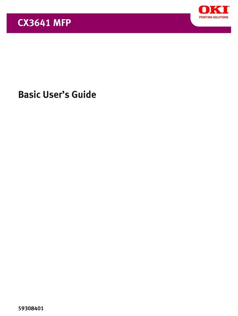 Oki CX3641 MFP User manual