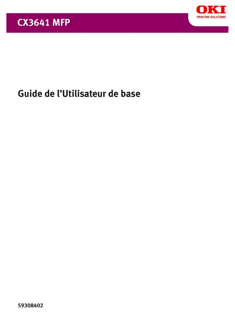 Oki CX3641 MFP Guide de l'utilisateur