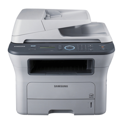 Samsung SCX 4826FN - Laser Multi-Function Printer User manual