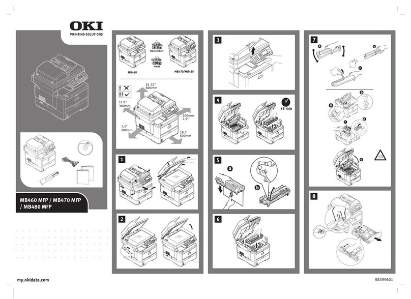 Oki MB460 How to use