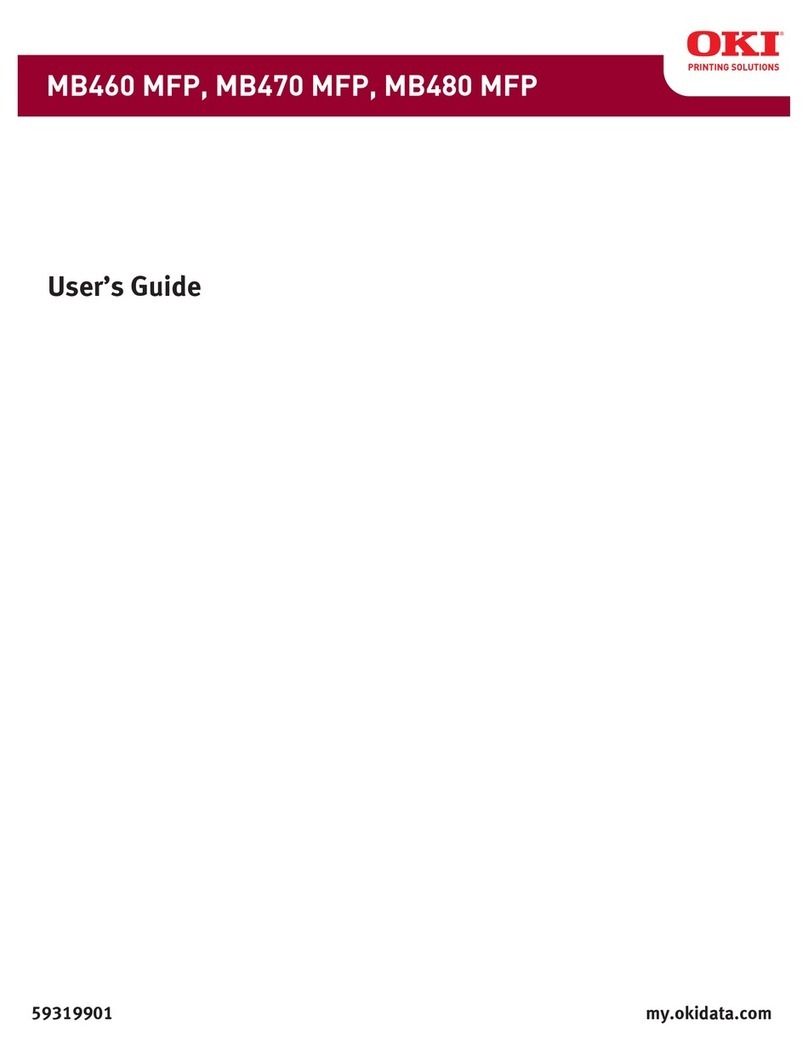 Oki MB460MFP User manual