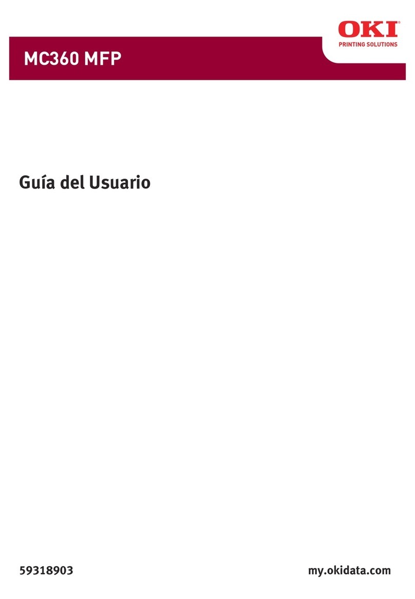 Oki MC360 MFP Guía del usuario