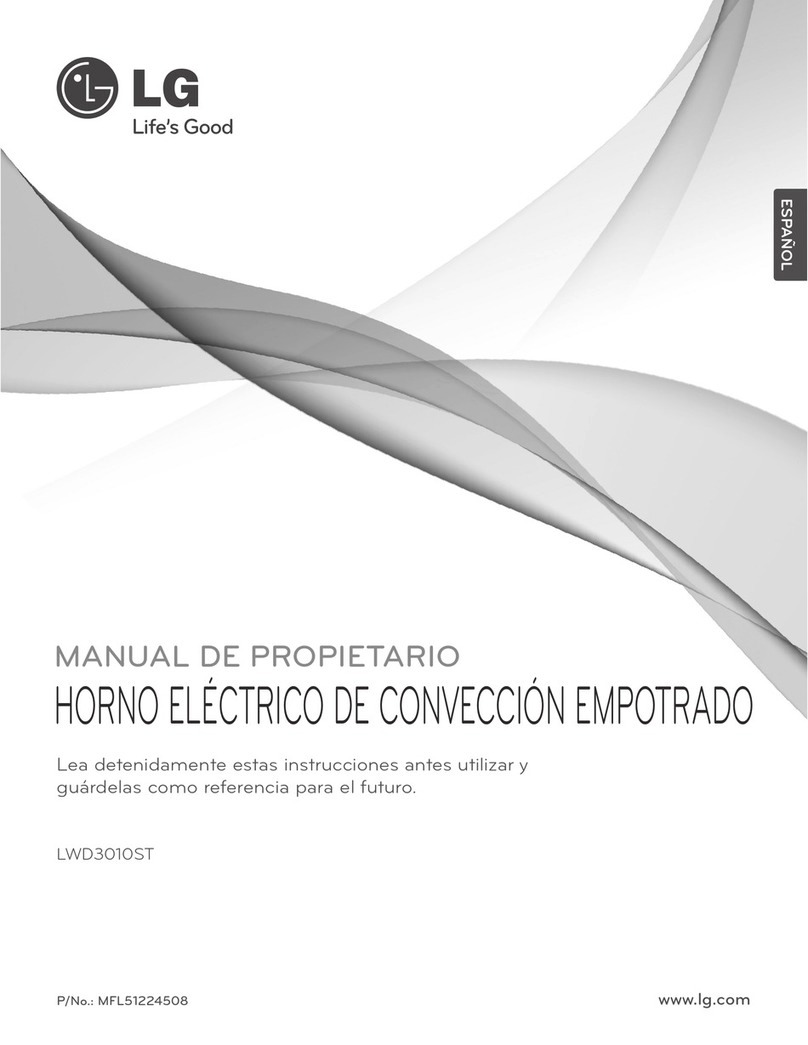 LG LWD3010ST User manual