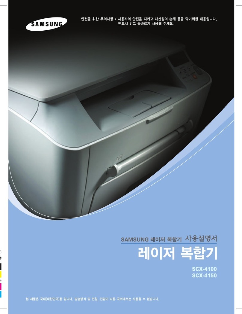 Samsung scx-4100 series User manual