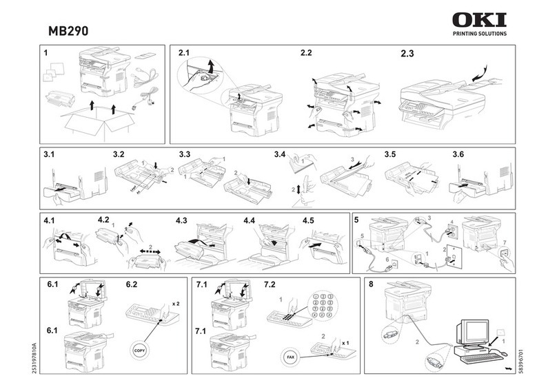 Oki MB290 User manual