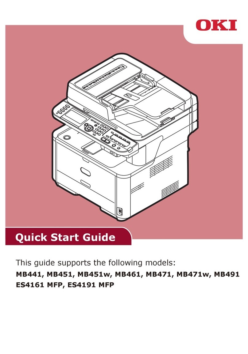 Oki MB451wMFP User manual