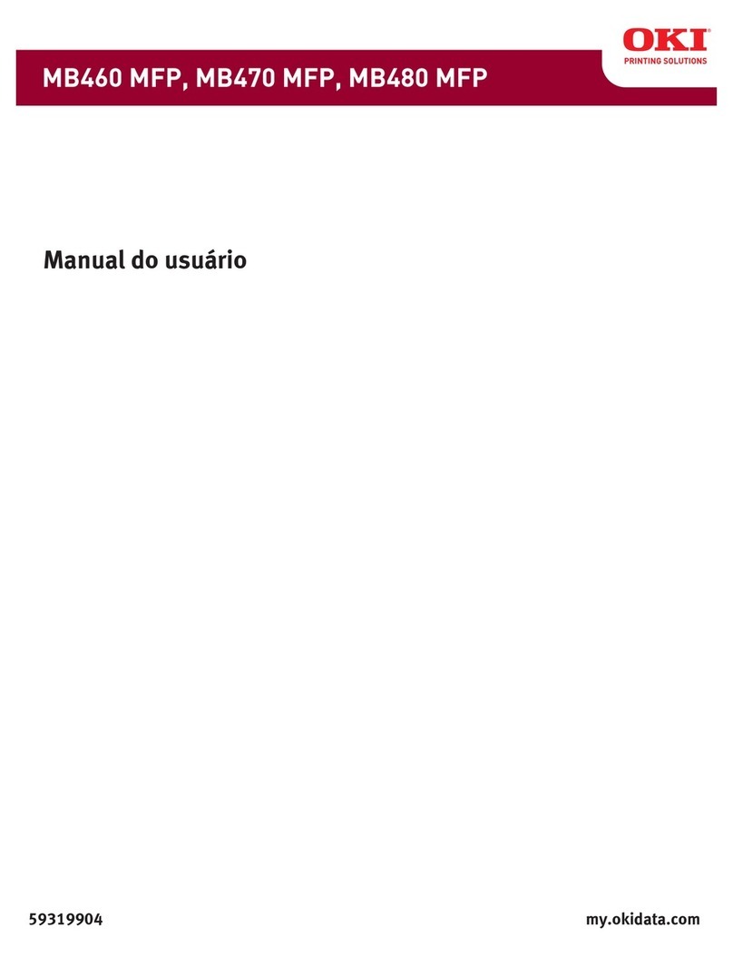 Oki MB460MFP User manual