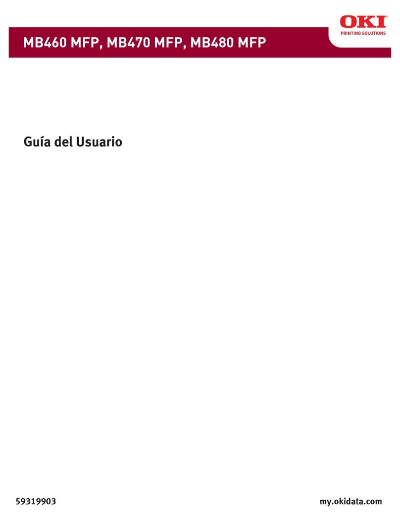 Oki MB460MFP Quick start guide