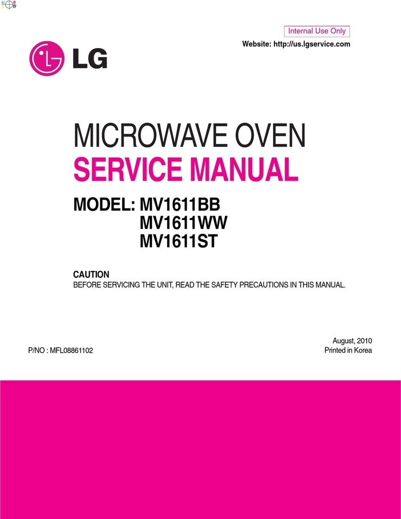 LG MV1611WW Service manual
