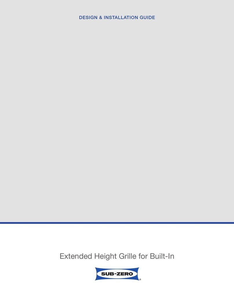 Sub-Zero BI-36UFD User manual