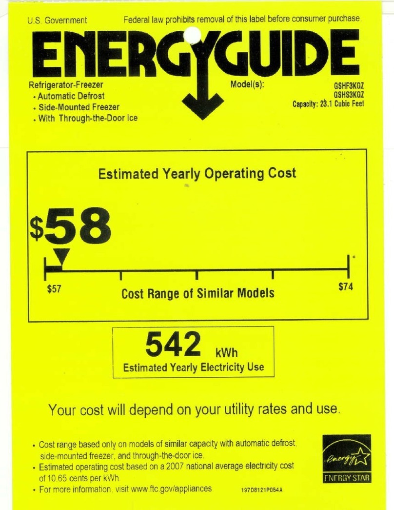 GE Profile GSHS3KGZSS Assembly instructions