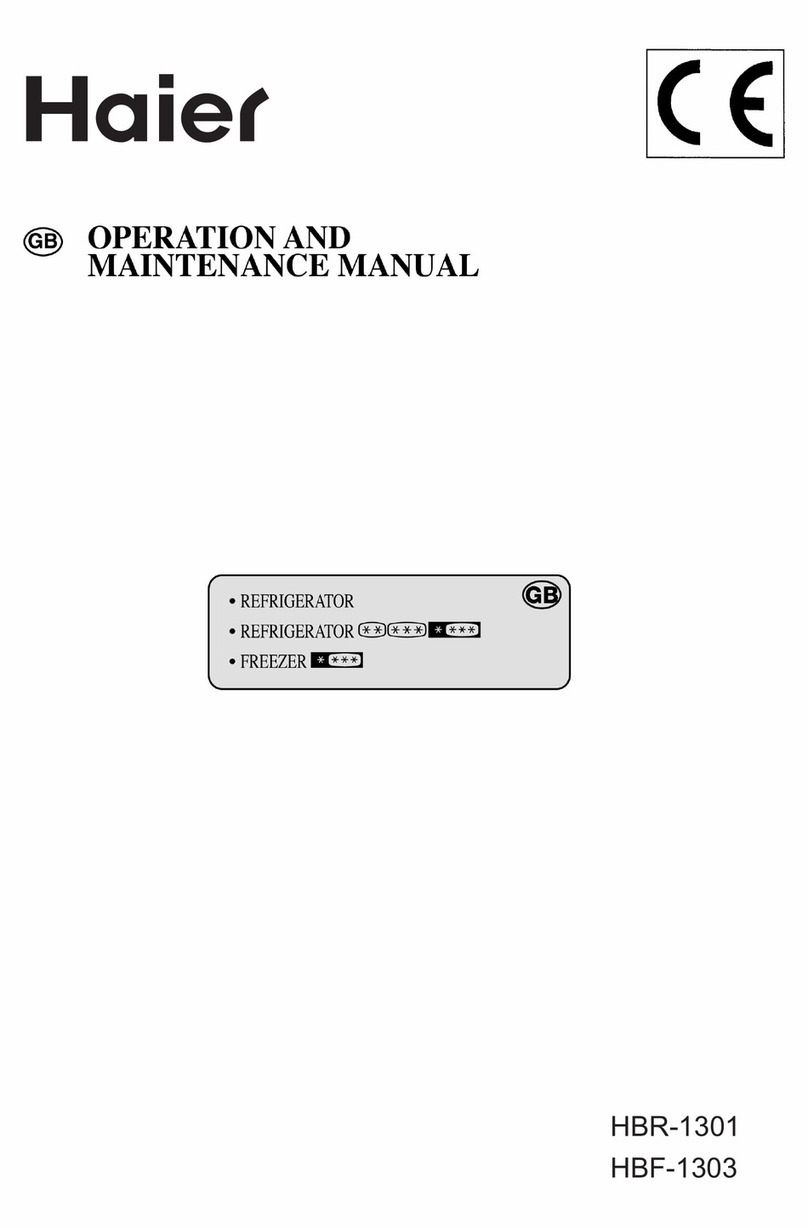 Haier HBF-1303 User manual