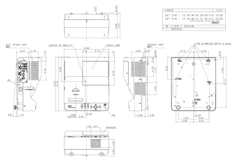 Sanyo PDG-DWL2500 - 2500 Lumens Guide