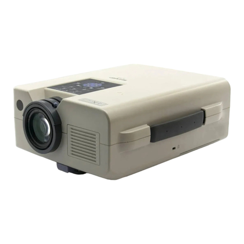 Sharp PG-D120U - Pro - LCD Projector User manual