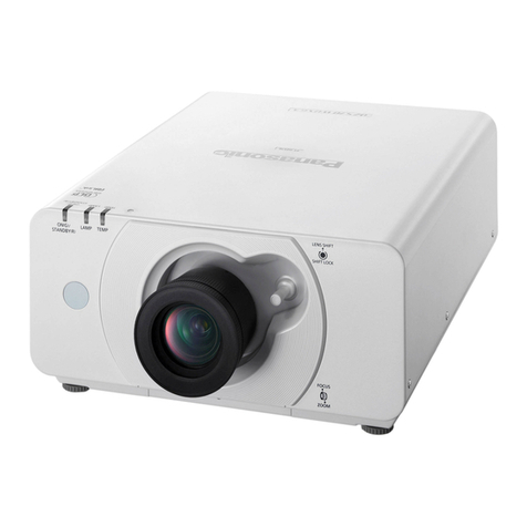 Panasonic PT-DW530U User manual
