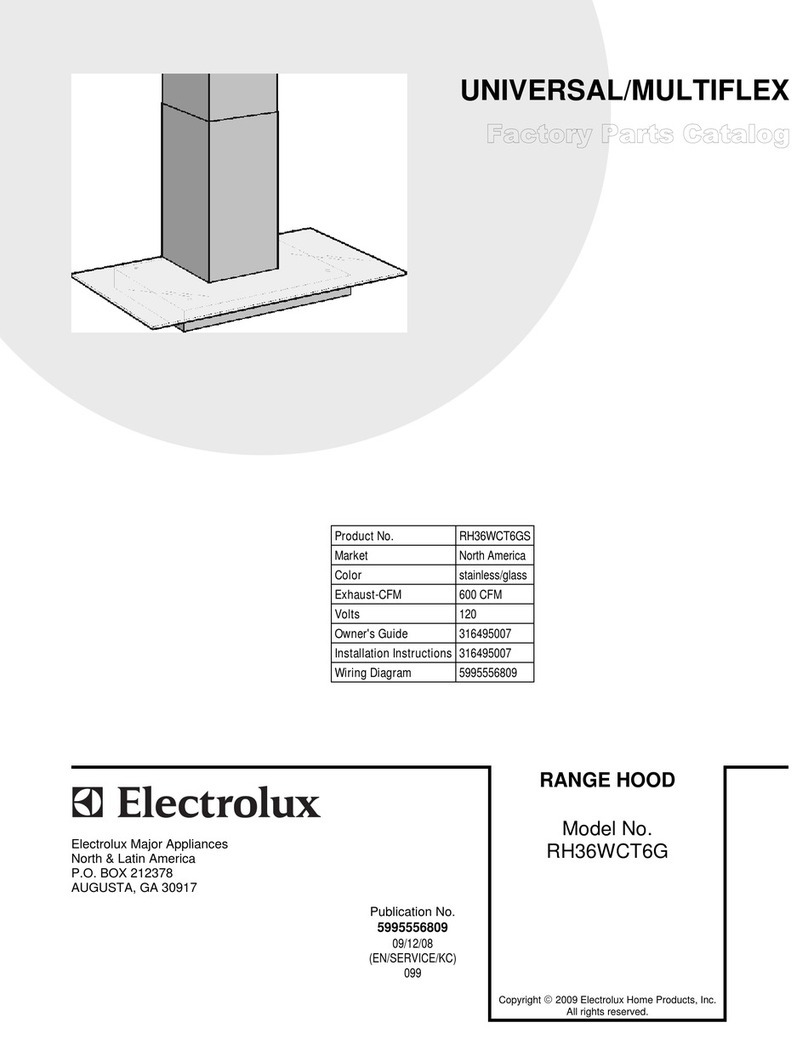 Electrolux ICON RH36WCT6GS Factory parts catalog