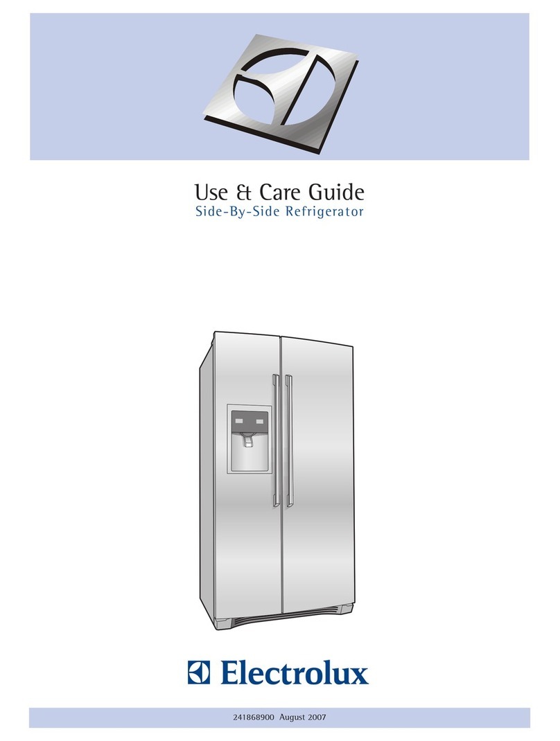 Electrolux EI23CS55GB - 22.5 cu. Ft User manual