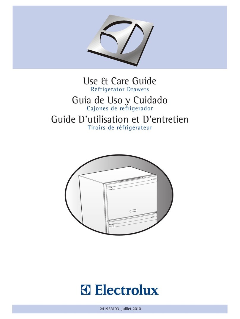 Electrolux EI24RD65HS - 6.0 cu. Ft. Double Drawer... Guide d'utilisation