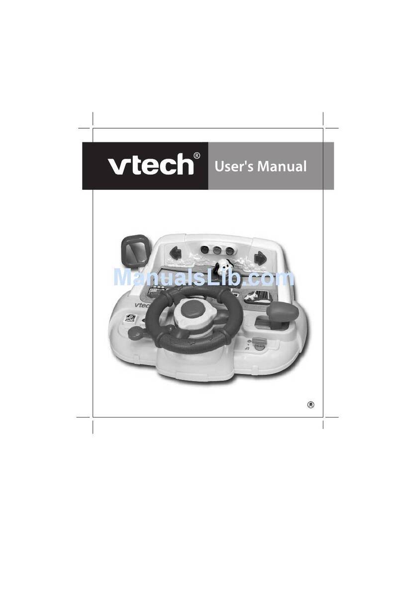 V-tech Cruise 'n Learn Driver User manual