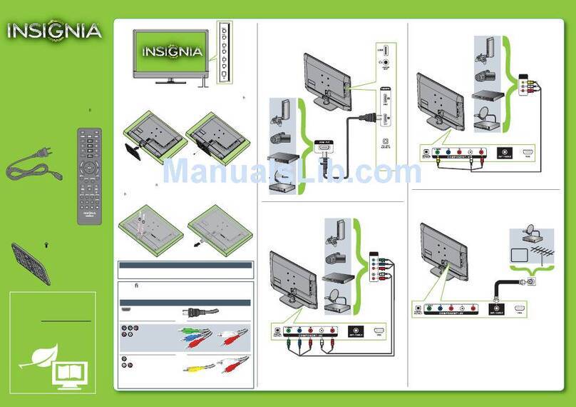 Insignia NS-24E340A13 Installation and operation manual