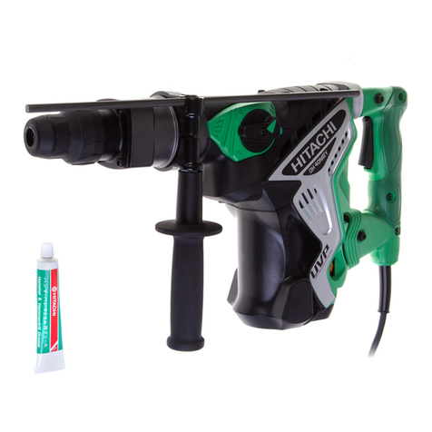 Hitachi DH40MRY - 1-9/16 Inch EVS SDS-Max Rotary Demolition... User manual