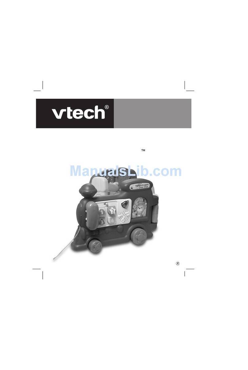 V-tech Explore & Learn Choo Choo User manual V-tech Explore & Learn Choo Choo User manual