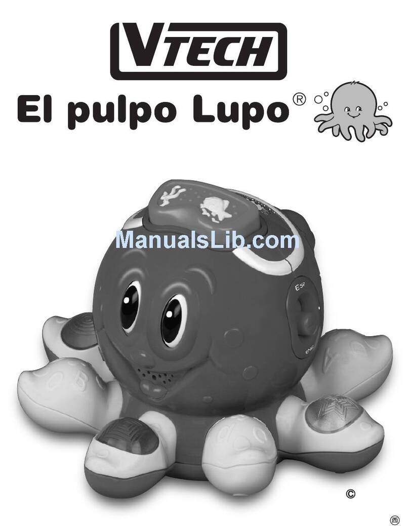 V-tech El Pulpo Lupo User manual