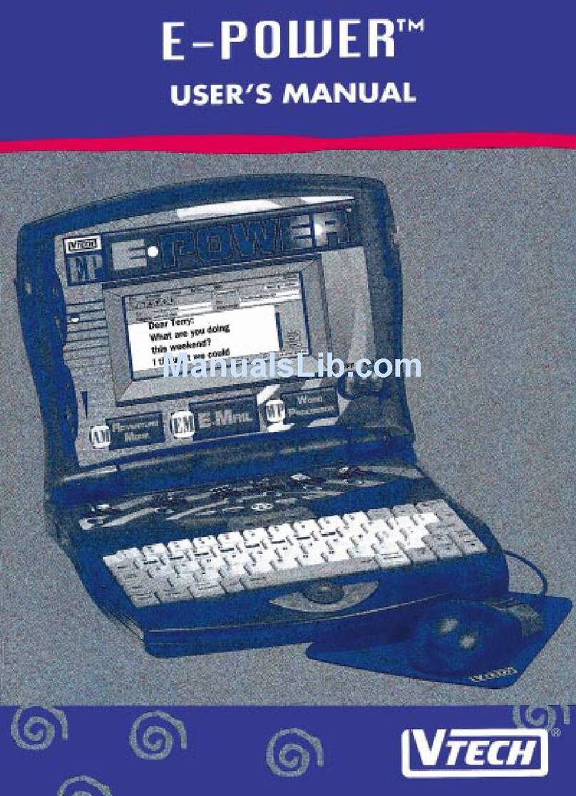 V-tech E Power User manual
