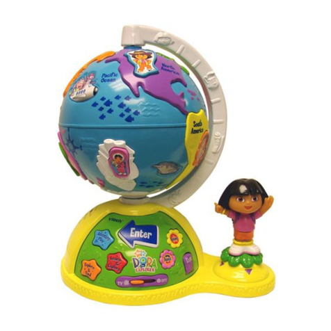 V-tech Dora TV Adventure Globe User manual
