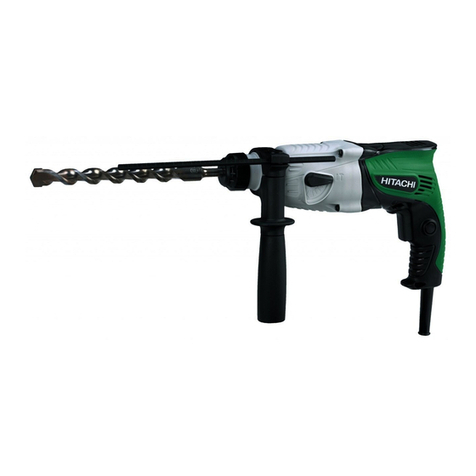 Hitachi DH22PG - 7/8" SDS Plus Rotary Hamer VSR... instruction manual