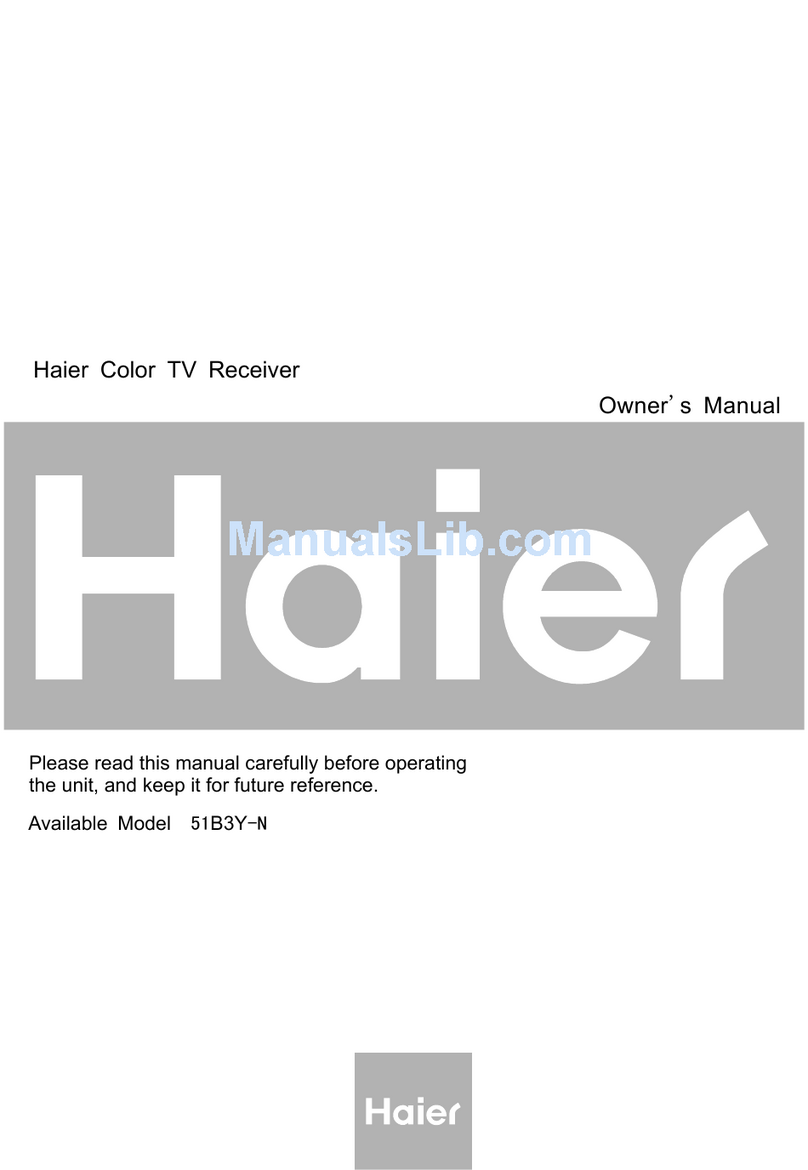 Haier 51B3Y-N User manual Haier 51B3Y-N User manual
