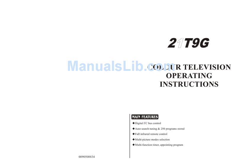 Haier 29T9G User manual