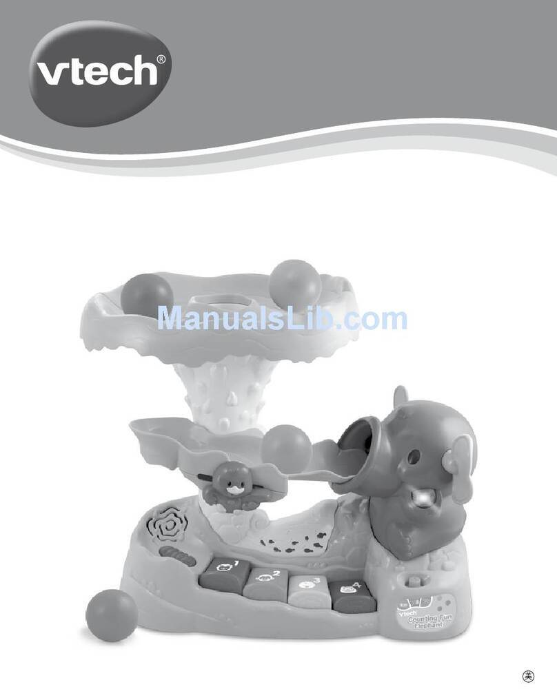 V-tech Counting Fun Elephant User manual V-tech Counting Fun Elephant User manual