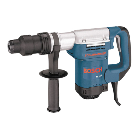 Bosch 11387 - NA Hex 3/4" Round/Hex Demolition... Assembly instructions