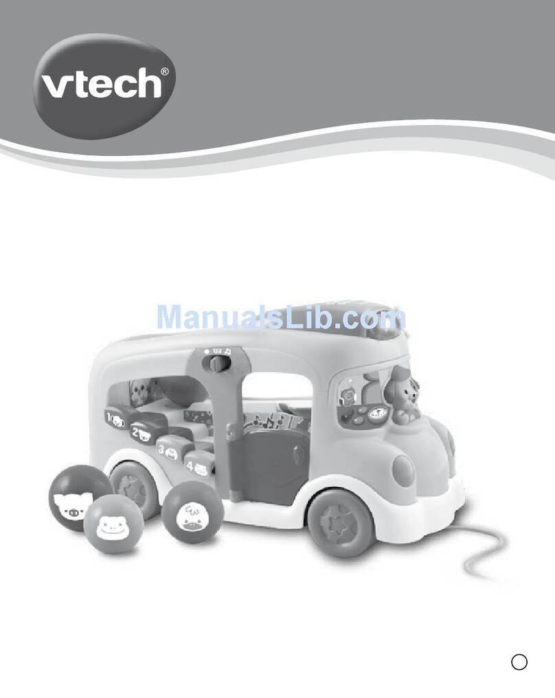 V-tech Count & Learn School Bus User manual