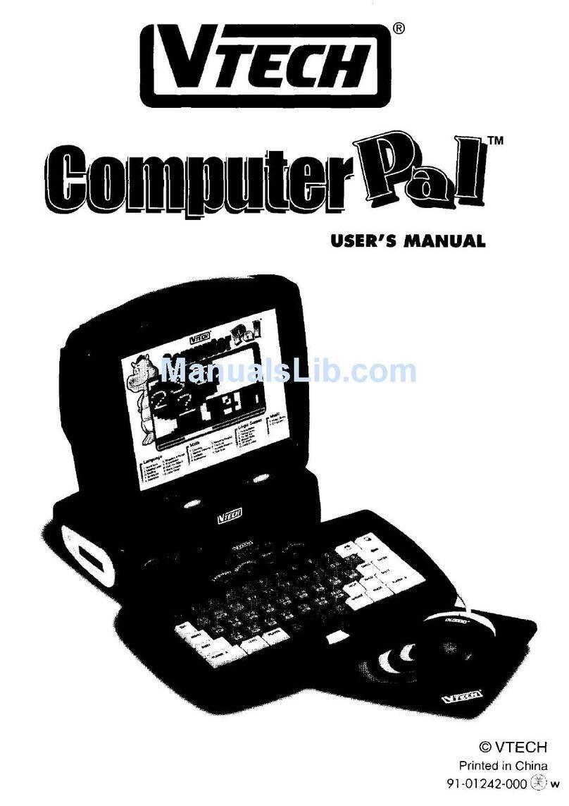V-tech Computer Pal User manual