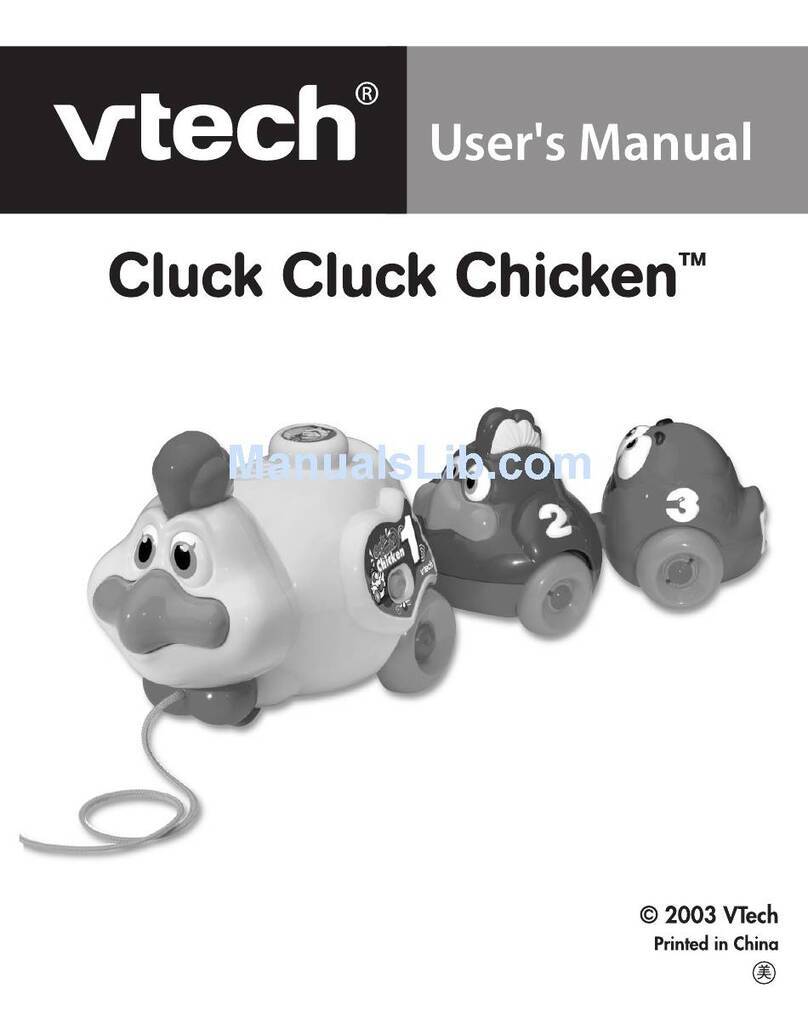 V-tech Cluck Cluck Chicken User manual