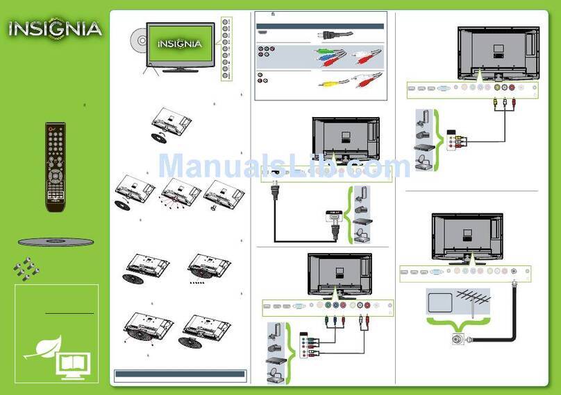 Insignia NS-24LD100A13 Installation and operation manual