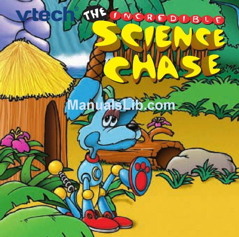 V-tech Incredible Science Chase user manual
