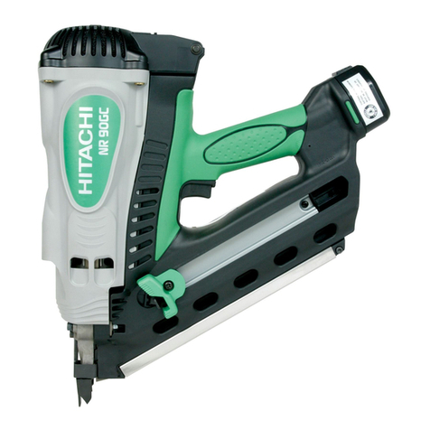 Hitachi NR90GR - Power Tools 3-1/2'' Full Instruction and safety manual
