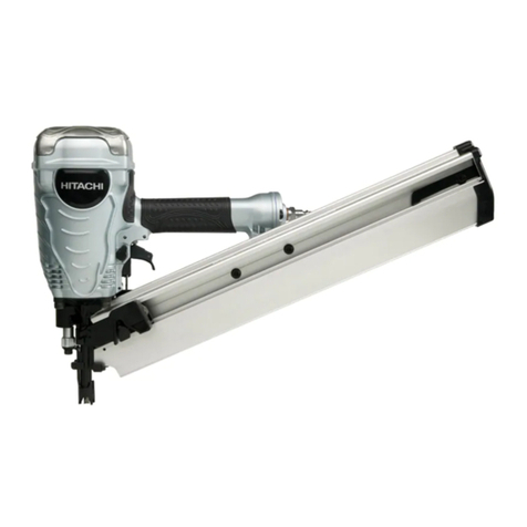 Hitachi NR90AF - Framing Nailer, Offset Instruction Manual
