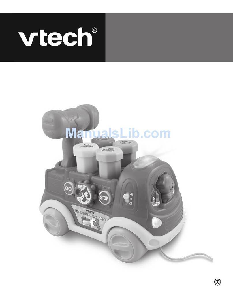 V-tech Hammer Fun Learning Truck User manual